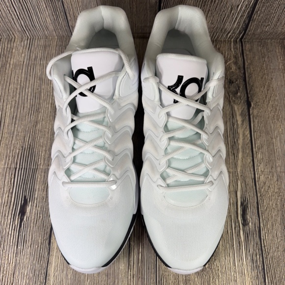 Nike KD 17 TB Promo White Black Basketball Size 16 Kevin Durant HJ7387-101 - Picture 5 of 8